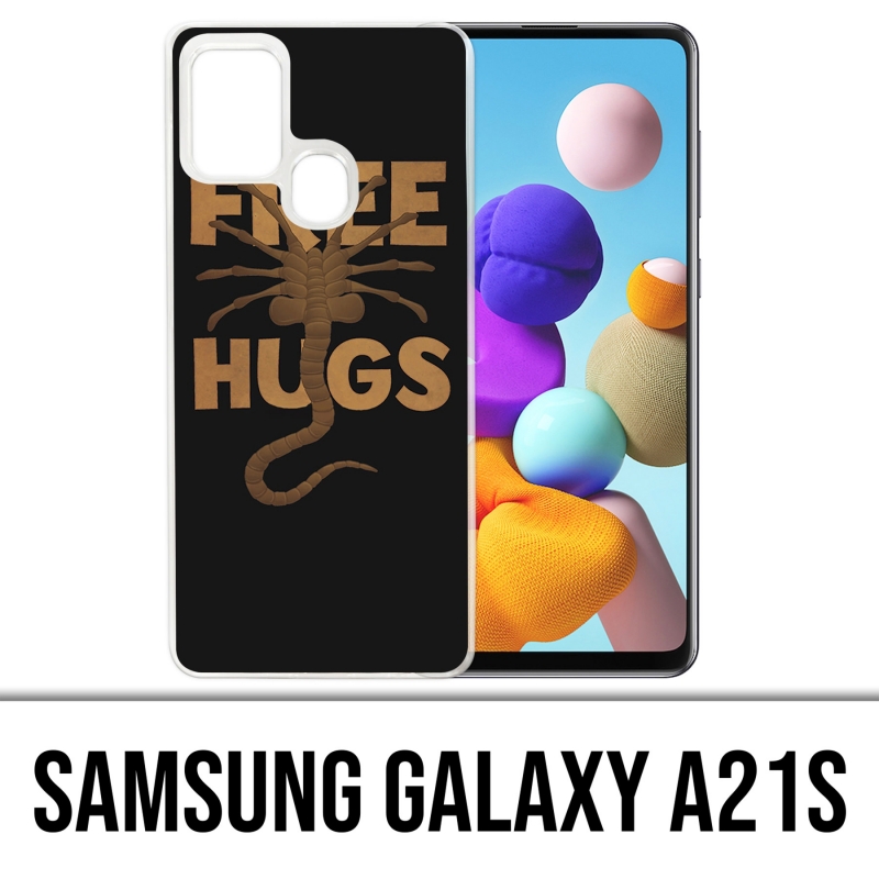 Samsung Galaxy A21s Case - Free Hugs Alien