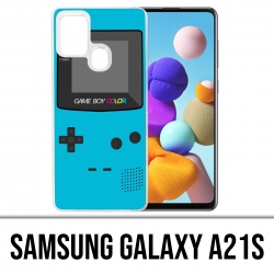 Coque Samsung Galaxy A21s - Game Boy Color Turquoise