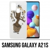 Wächter der Galaxie tanzen Groot Samsung Galaxy A21s Case