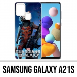 Funda para Samsung Galaxy A21s de Guardianes de la Galaxia Rocket