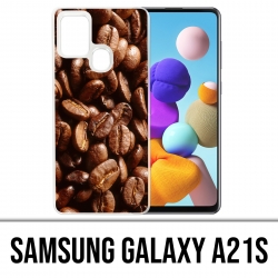 Samsung Galaxy A21s Case - Kaffeebohnen