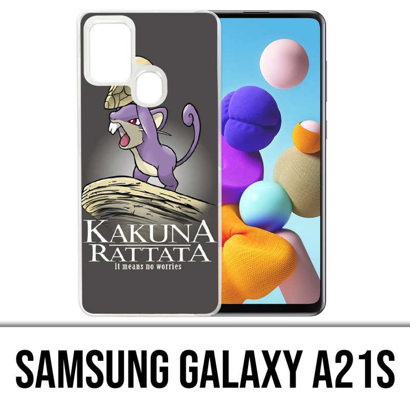 Funda Samsung Galaxy A21s - Hakuna Rattata Pokémon Rey León