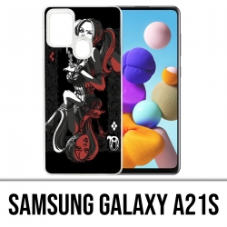 Funda Samsung Galaxy A21s - Tarjeta Harley Queen