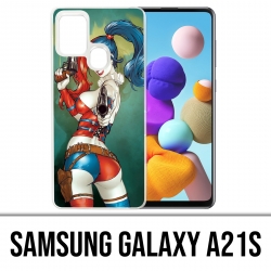 Samsung Galaxy A21s Case - Harley Quinn Comics