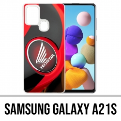 Custodia per Samsung Galaxy A21s - Serbatoio con logo Honda