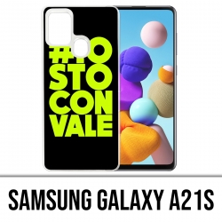 Samsung Galaxy A21s Case - Io Sto Con Vale Motogp Valentino Rossi