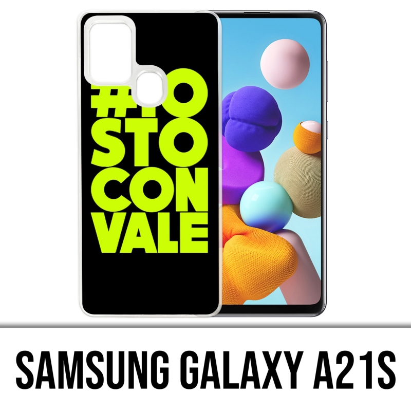 Funda Samsung Galaxy A21s - Io Sto Con Vale Motogp Valentino Rossi