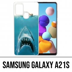Funda para Samsung Galaxy A21s - Jaws Sea Teeth