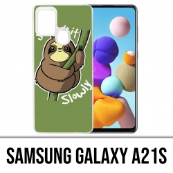 Samsung Galaxy A21s Case - Just Do It Slowly