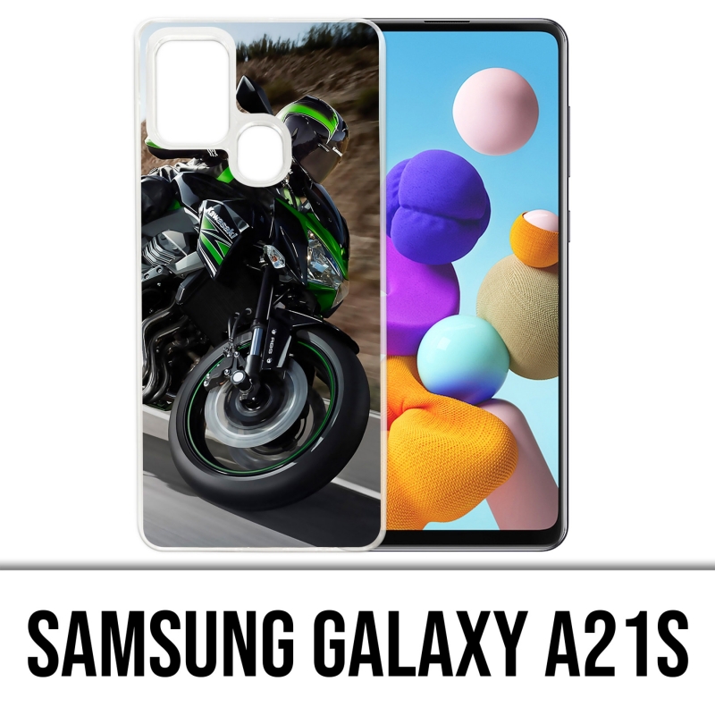 Custodia per Samsung Galaxy A21s - Kawasaki Z800
