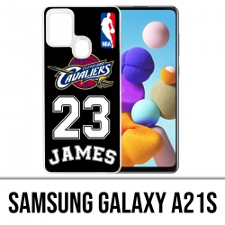 Coque Samsung Galaxy A21s - Lebron James Noir