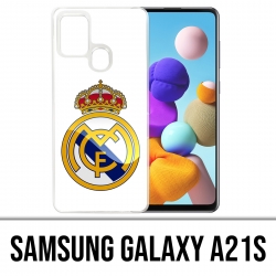 Funda Samsung Galaxy A21s - Logotipo del Real Madrid