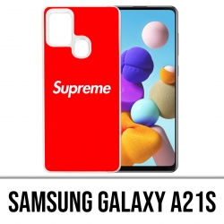 Samsung Galaxy A21s Case - Supreme Logo