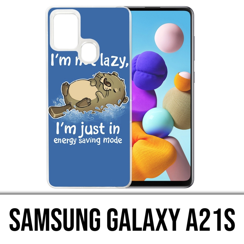 Samsung Galaxy A21s Case - Otter Not Lazy
