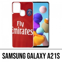 Samsung Galaxy A21s Case - Psg Red Jersey