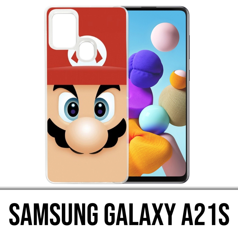 Samsung Galaxy A21s Case - Mario Face