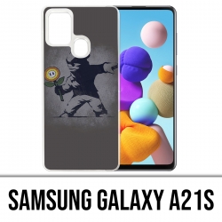 Samsung Galaxy A21s Case - Mario Tag