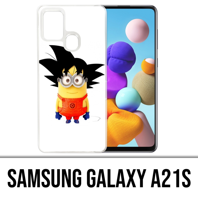 Custodia per Samsung Galaxy A21s - Minion Goku