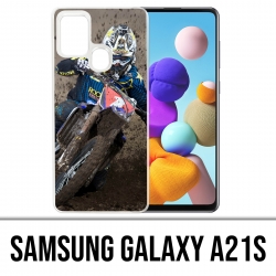 Coque Samsung Galaxy A21s - Motocross Boue