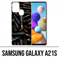 Samsung Galaxy A21s Case - Black Ammunition