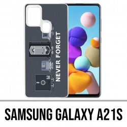 Samsung Galaxy A21s Case - Vergessen Sie nie Vintage