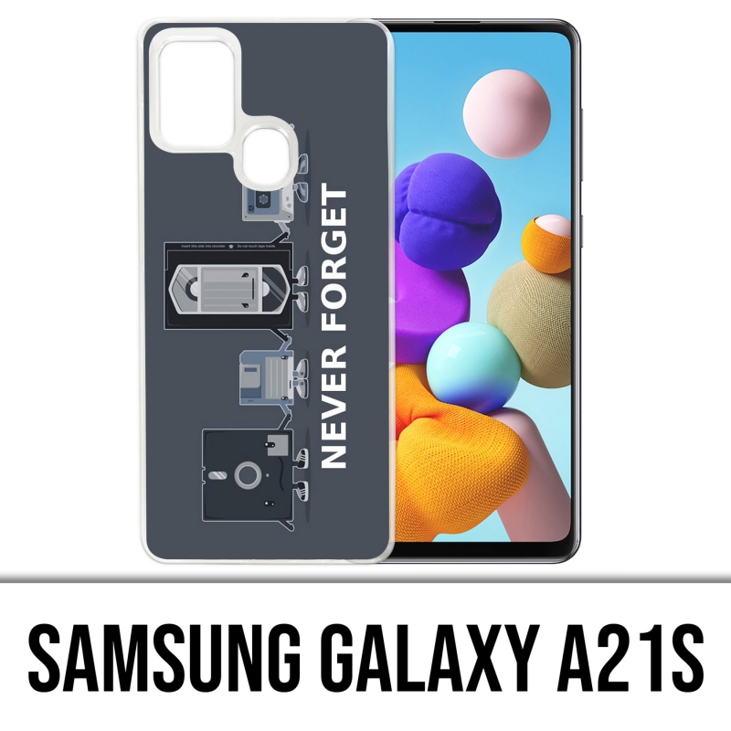 Funda Samsung Galaxy A21s - Nunca olvides lo vintage