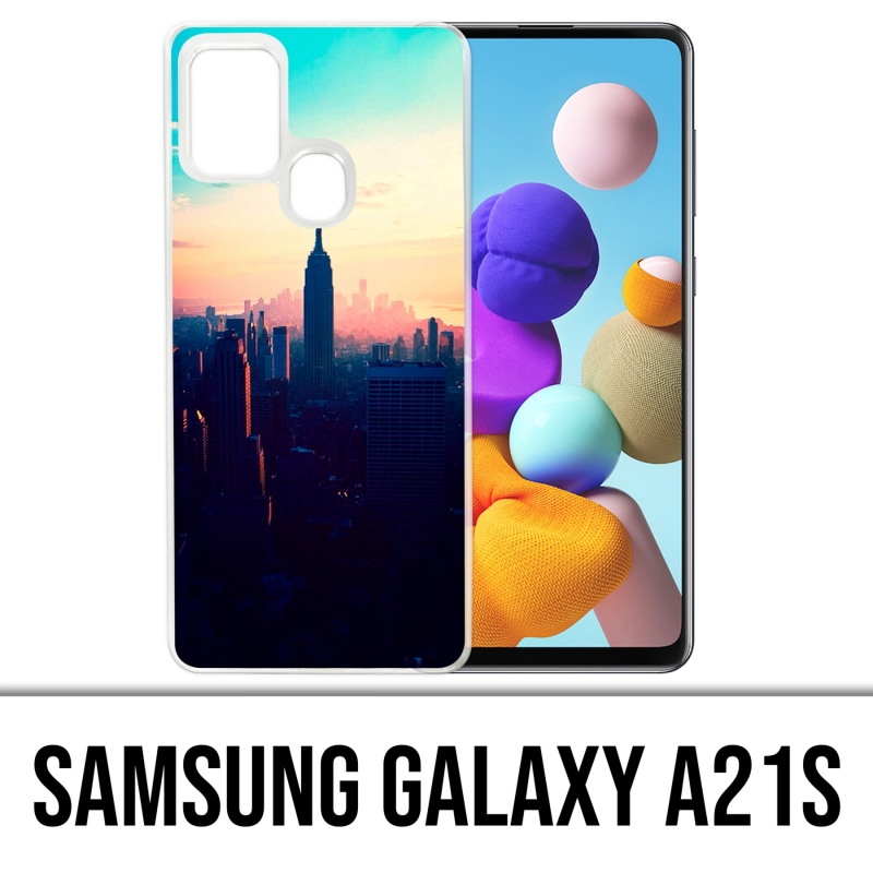 Samsung Galaxy A21s Case - New York Sunrise