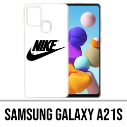 Samsung Galaxy A21s Case - Nike Logo White