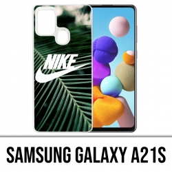 Samsung Galaxy A21s Case - Nike Logo Palm Tree