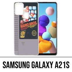 Coque Samsung Galaxy A21s - Nintendo Nes Cartouche Mario Bros