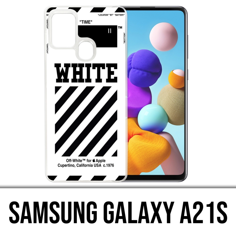 Funda Samsung Galaxy A21s - Blanco roto Blanco