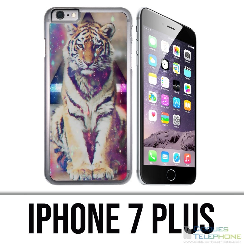 Coque iPhone 7 PLUS - Tigre Swag