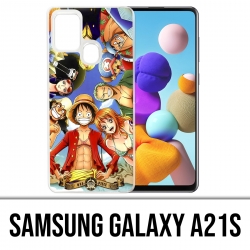 Samsung Galaxy A21s Case - One Piece Charaktere