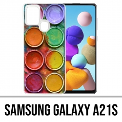 Coque Samsung Galaxy A21s - Palette Peinture