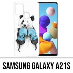 Coque Samsung Galaxy A21s - Panda Boxe
