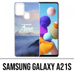 Custodia per Samsung Galaxy A21s - Paesaggio montano gratuito
