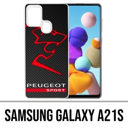 Samsung Galaxy A21s Case - Peugeot Sport Logo