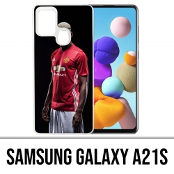 Custodia per Samsung Galaxy A21s - Pogba Manchester