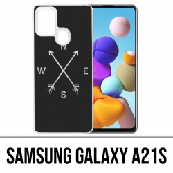 Custodia per Samsung Galaxy A21s - Punti cardinali