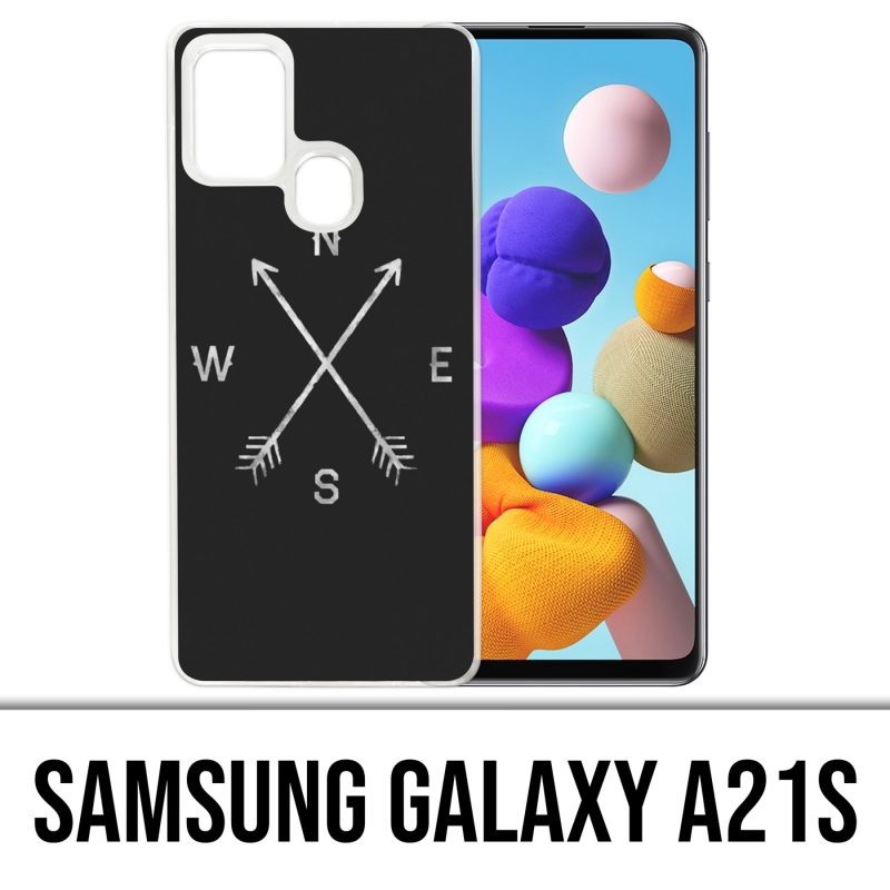Coque Samsung Galaxy A21s - Points Cardinaux