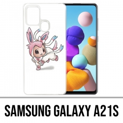 Coque Samsung Galaxy A21s - Pokémon Bébé Nymphali