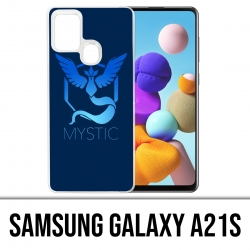 Samsung Galaxy A21s Case - Pokémon Go Team Msytic Blue