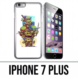 Coque iPhone 7 PLUS - Tortues Ninja Cartoon