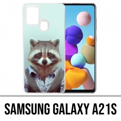 Coque Samsung Galaxy A21s - Raton Laveur Costume