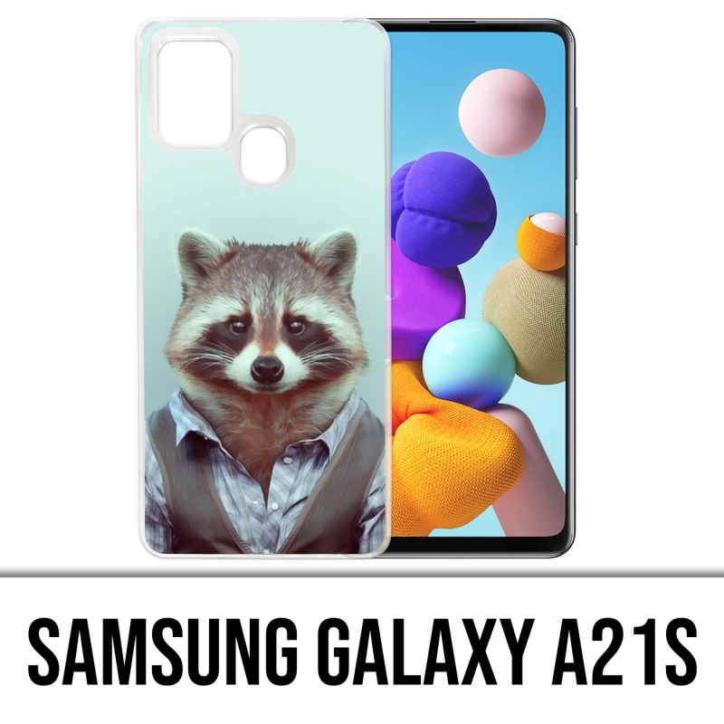 Coque Samsung Galaxy A21s - Raton Laveur Costume