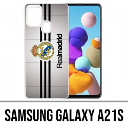 Coque Samsung Galaxy A21s - Real Madrid Bandes