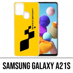 Custodia per Samsung Galaxy A21s - Renault Sport gialla