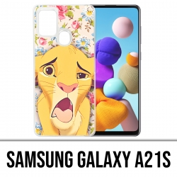 Coque Samsung Galaxy A21s - Roi Lion Simba Grimace
