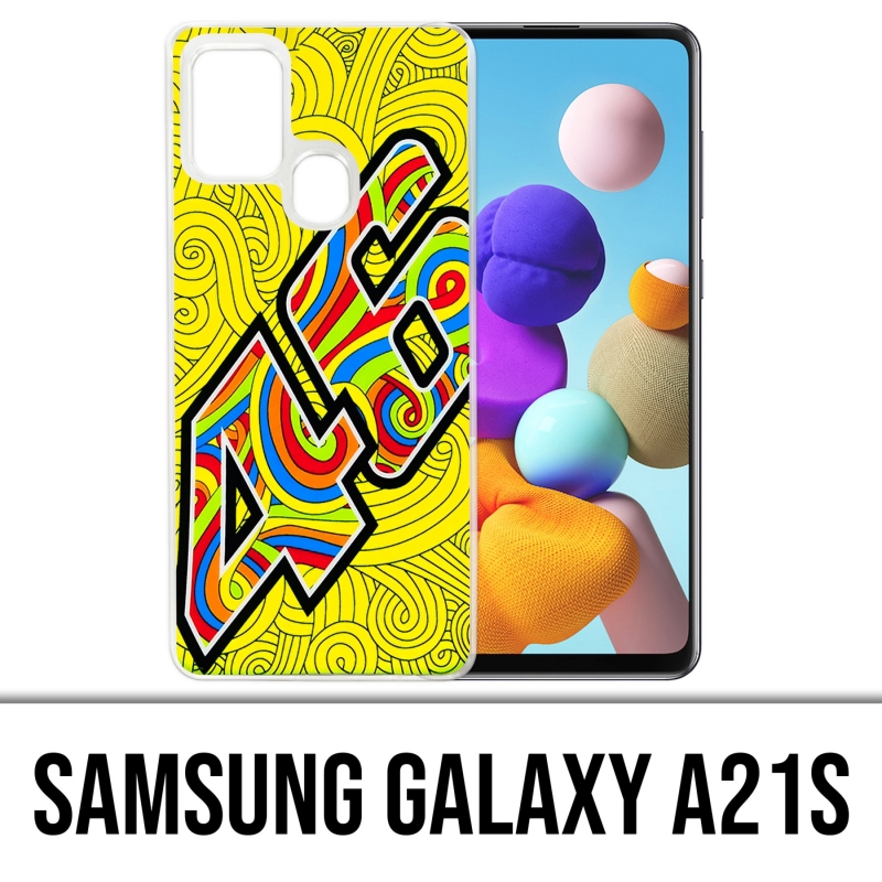 Funda Samsung Galaxy A21s - Rossi 46 Waves