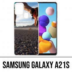Custodia per Samsung Galaxy A21s - In esecuzione